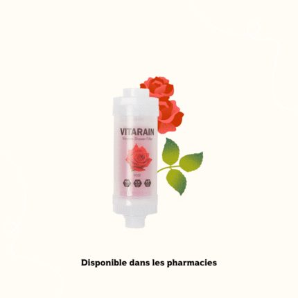 Filtre de douche vitamine - à la Rose