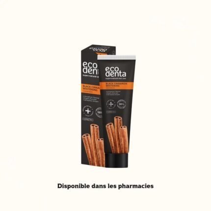 ECODENTA Dentifrice Blanchissant à la cannelle 100ml